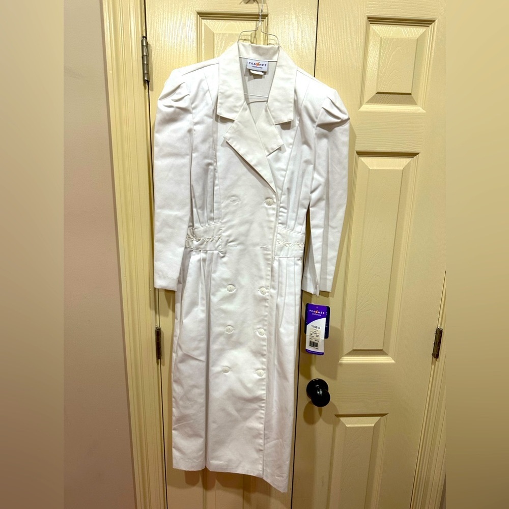 White uniform dress